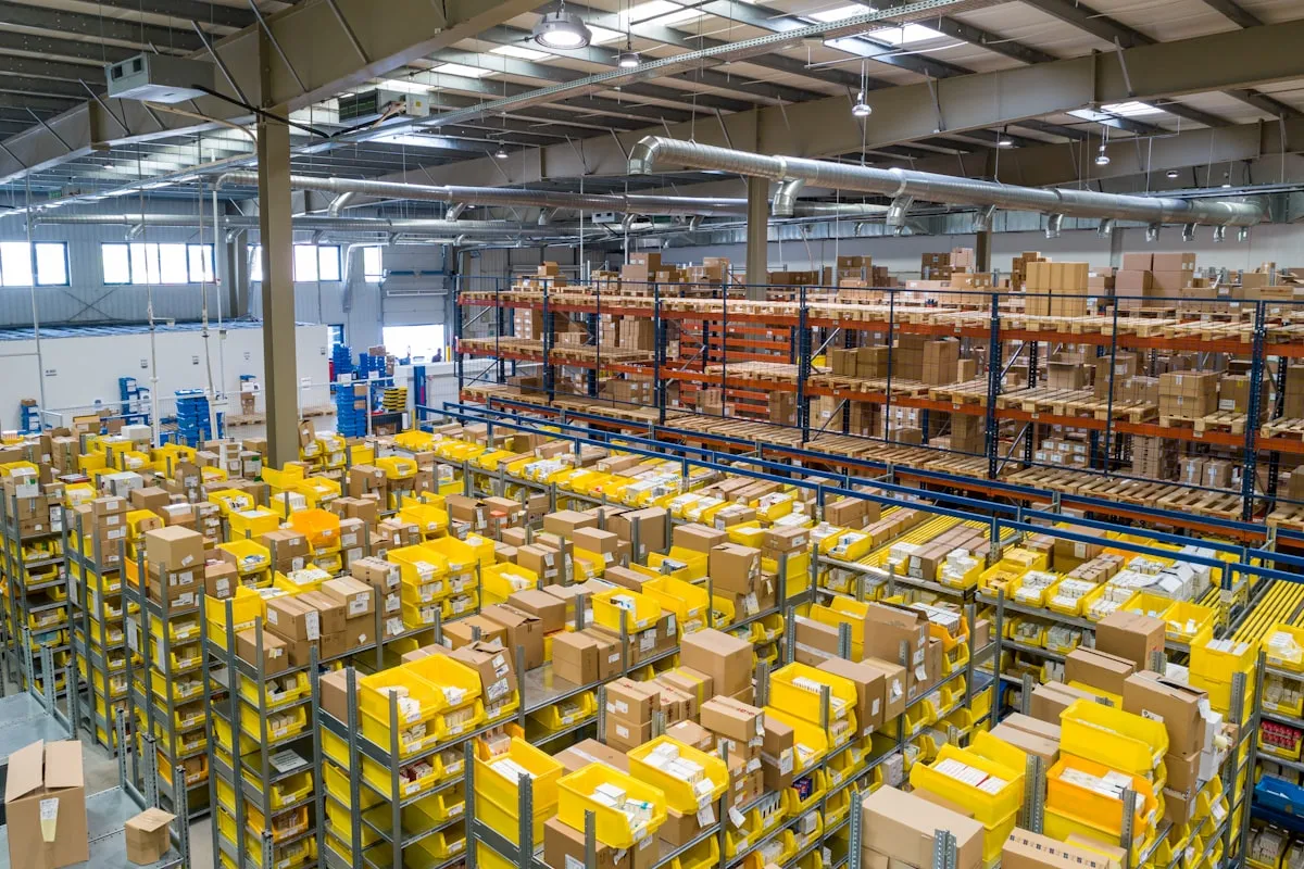 Order fulfillment warehouse
