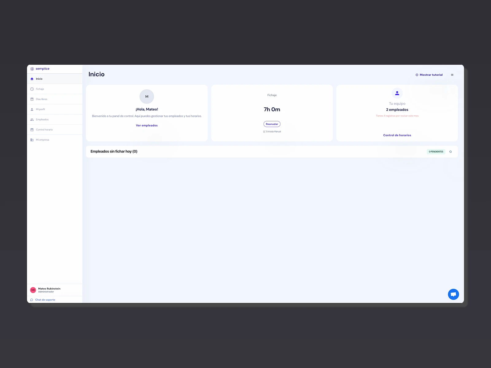 Semplice - captura 1