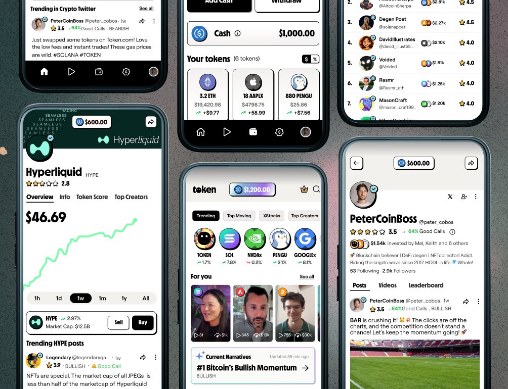 Token.com — app fintech con 3M+ usuarios